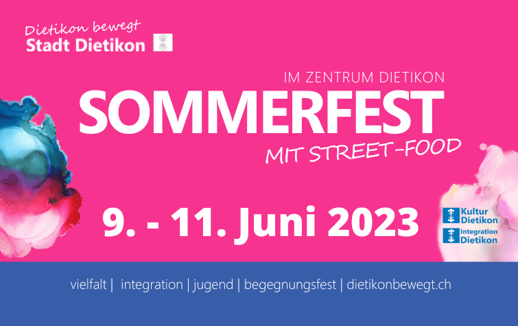 Anmeldungsformular: Sommerfest 2023 vom 9. bis 11. Juni 2023 in Dietikon